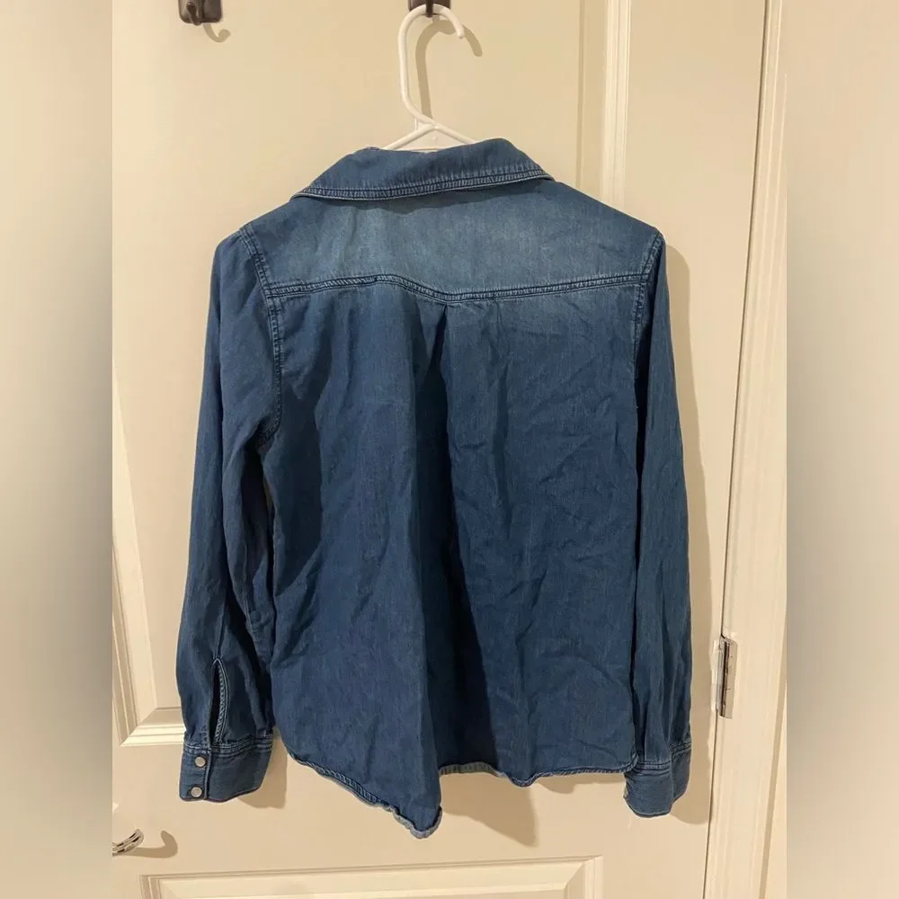 Denim button down - Picture 6 of 7